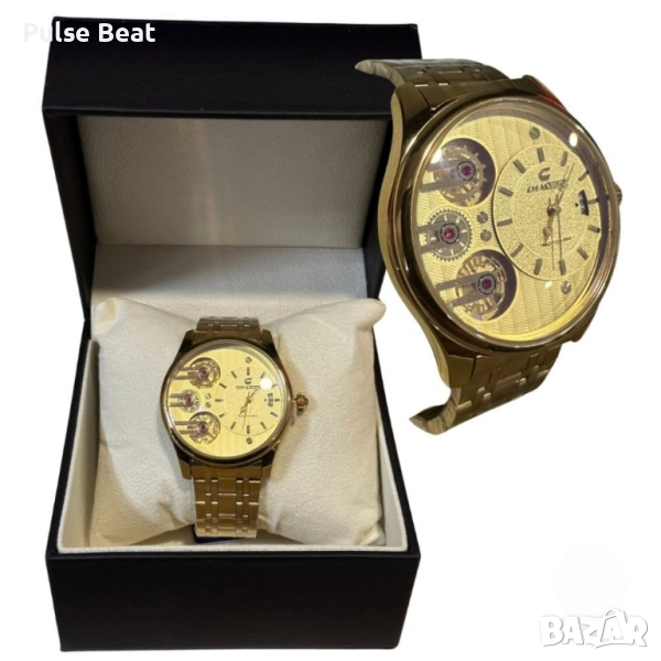 Луксозен мъжки часовник със съвършени детайли, снимка 1