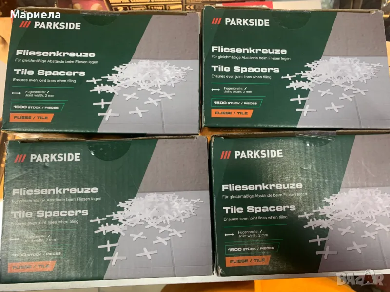 Дистанционери за плочки / Фуга 2 мм. / 5х1500 бр., снимка 1