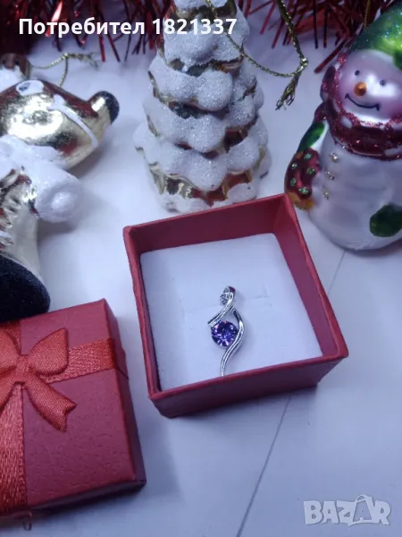 Колие с кристал, снимка 1