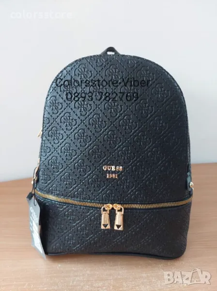 Черна раница Guess код Br300, снимка 1