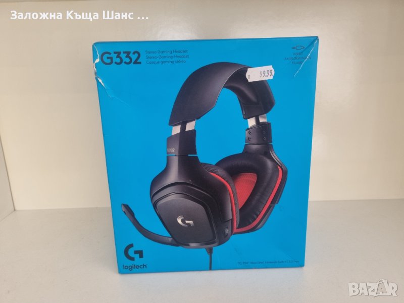 Геймърски слушалки Logitech G332, снимка 1