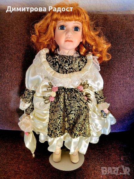 Порцеланова колекционерска кукла на Leonardo! , снимка 1