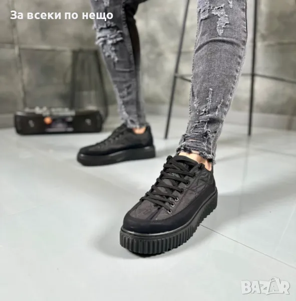 Мъжки Черни Ежедневни Обувки Код D2543, снимка 1