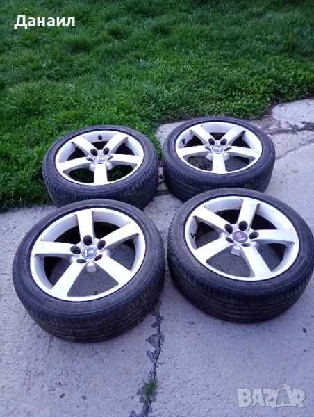 гуми с джанти 5*110 Опел/сааб, снимка 1