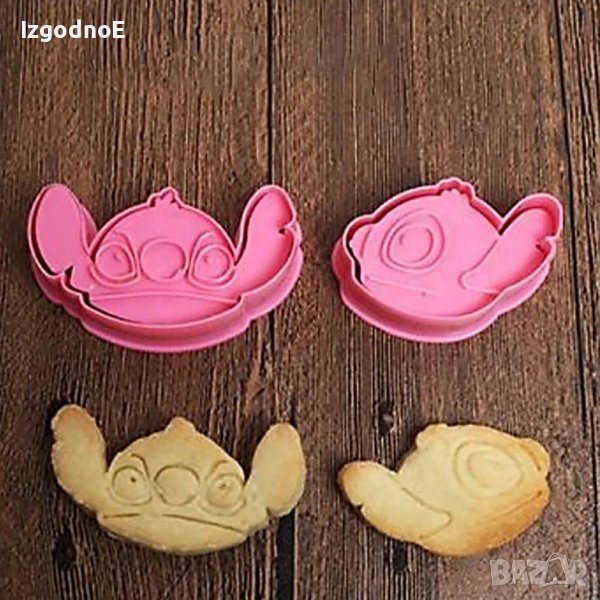 Молд, форма за сладки Стич 2 броя комплект, снимка 1
