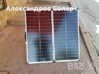 Соларен куфар 160 W моно с контролер, снимка 1