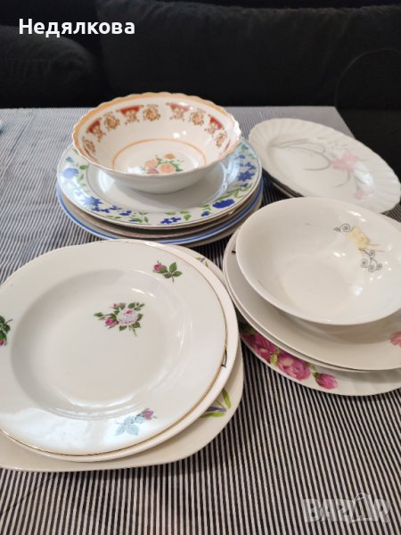 Порцеланови чинии., снимка 1