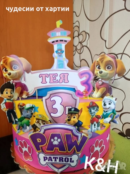 Картонена торта Скай, снимка 1