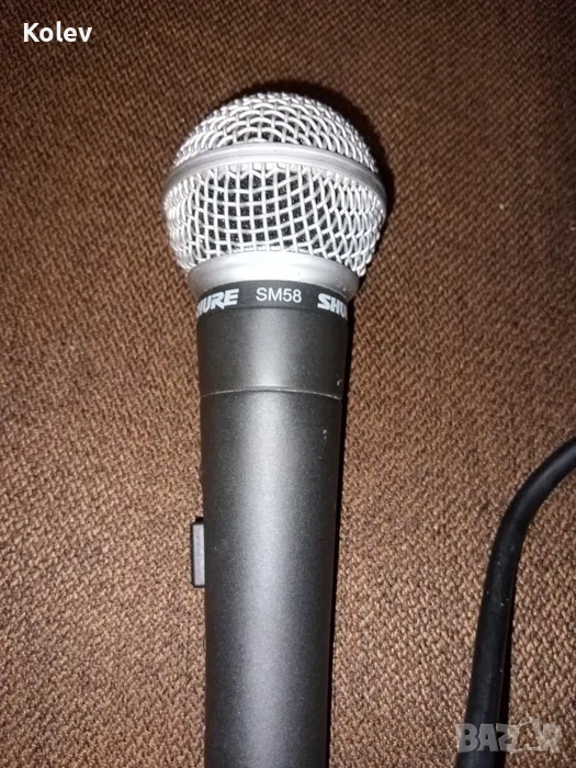 Микрофон Shure SM58, снимка 1
