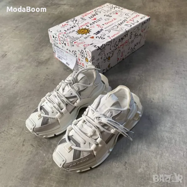 Dolce & Gabbana бели дамски маратонки , снимка 1