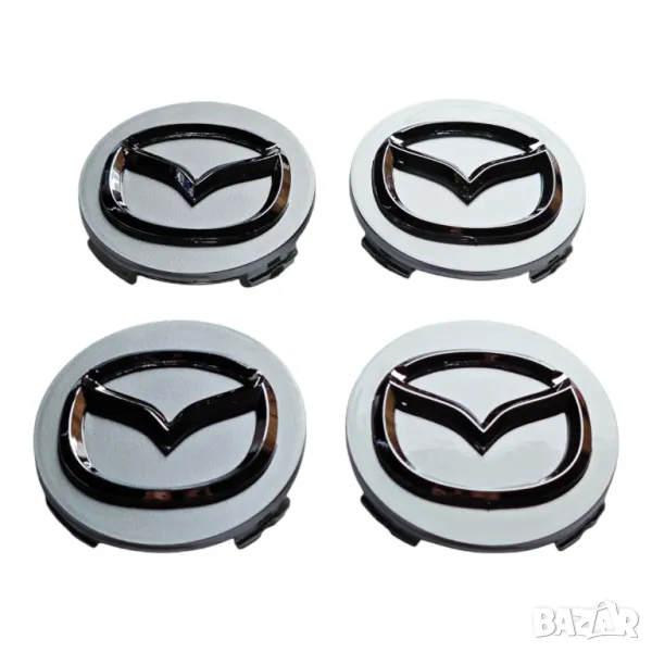 56мм Капачки за джанти за Мазда MAZDA 2 3 6 CX-3 CX-5 CX-7 CX-30, снимка 1