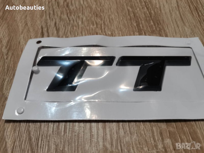 черни емблеми надписи Ауди ТТ нов модел, снимка 1