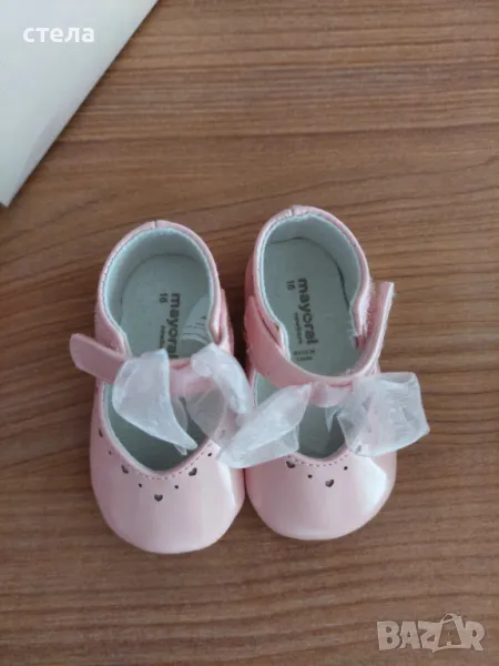 Бебешки обувки майорал 16 размер, снимка 1