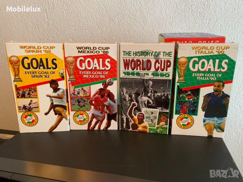 World cup collection  Видеокасети VHS-4 броя, снимка 1