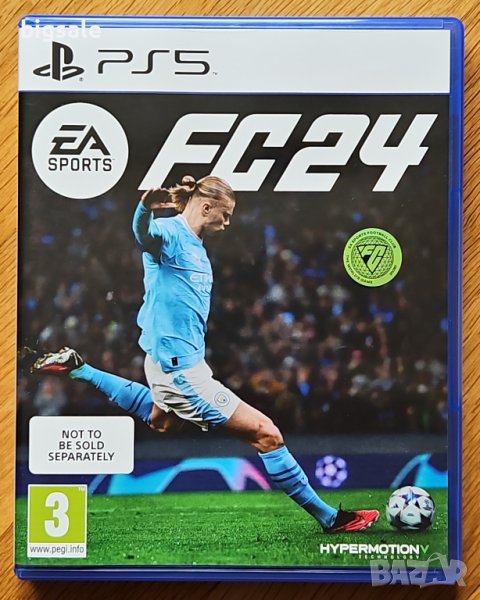 Перфектен диск игра FC 24 PS5 Playstation 5 FIFA 2024 FC24 Плейстейшън, снимка 1