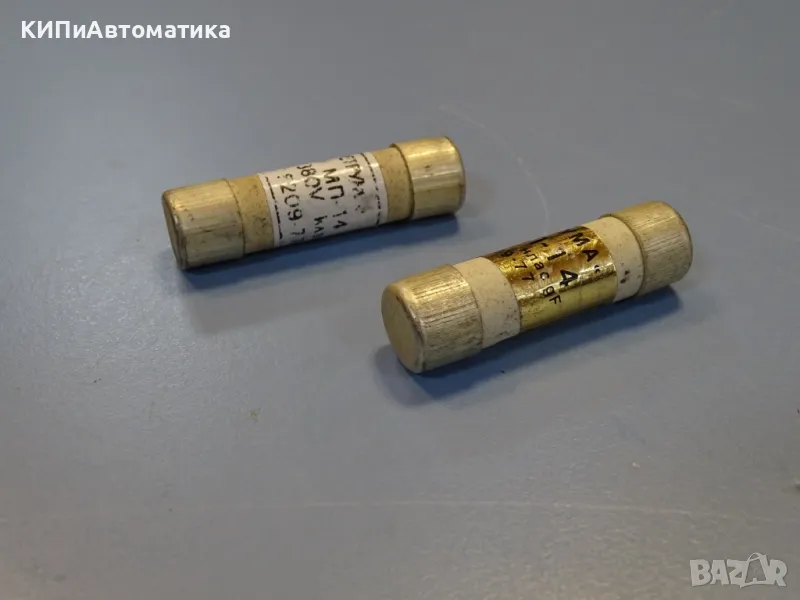 предпазител керамичен индустриален ”Струма” МП14/25А fuse ceramic industrial380VAC, снимка 1