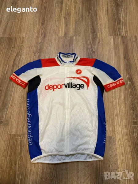Мъжко джърси Castelli Aero Race МТБ Вело , M размер, снимка 1