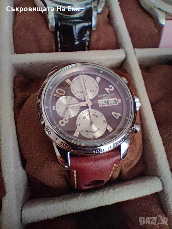 Certina Podium Automatic Chronograph Eta Valjoux 7750, снимка 1