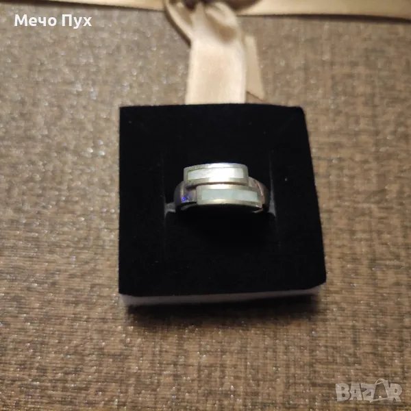 Сребърен пръстен (243), снимка 1