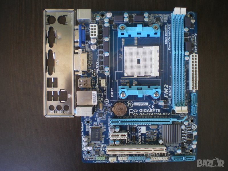 Дънна платка Gigabyte GA-F2A55M-DS2 Socket FM2, снимка 1