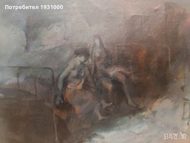 Картина Дамян Заберски 1980, снимка 1