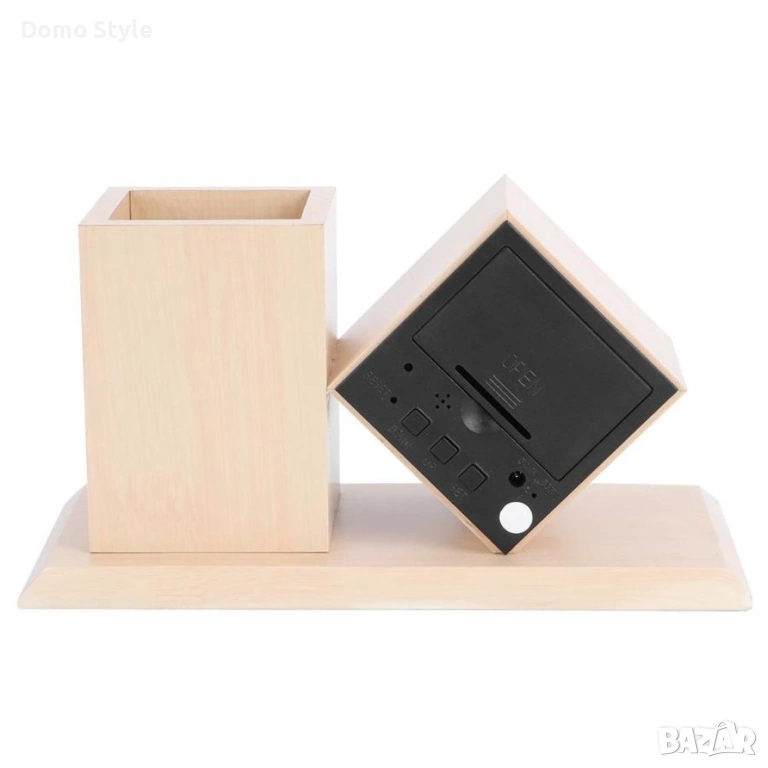 Органайзер и LED часовник с няколко показателя 2 в 1, снимка 1