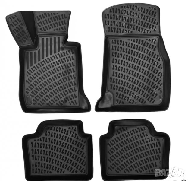 Гумени стелки RizLine за BMW 3 F30/F31/F34 2012-, снимка 1