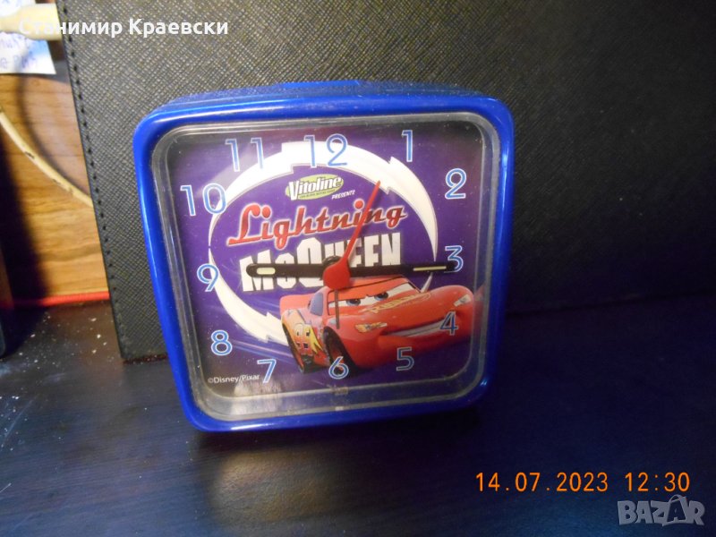Disney-Pixar Cars - MCQueen alarm clock, снимка 1