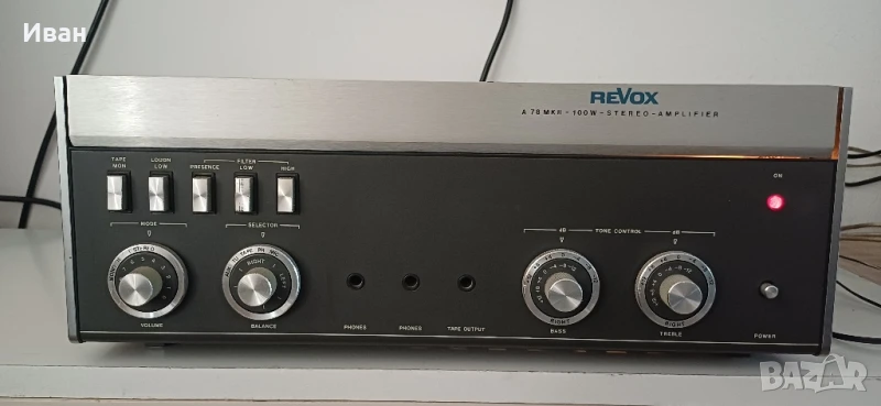 Усилвател REVOX A78, снимка 1