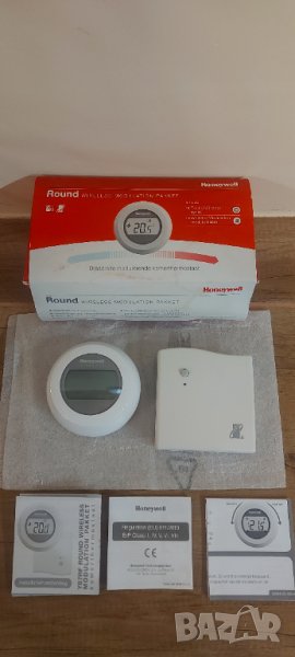 НОВО Термостат Smart Honeywell Y87RFC, Wireless, Gateway, 5-35°C, LCD дисплей, снимка 1