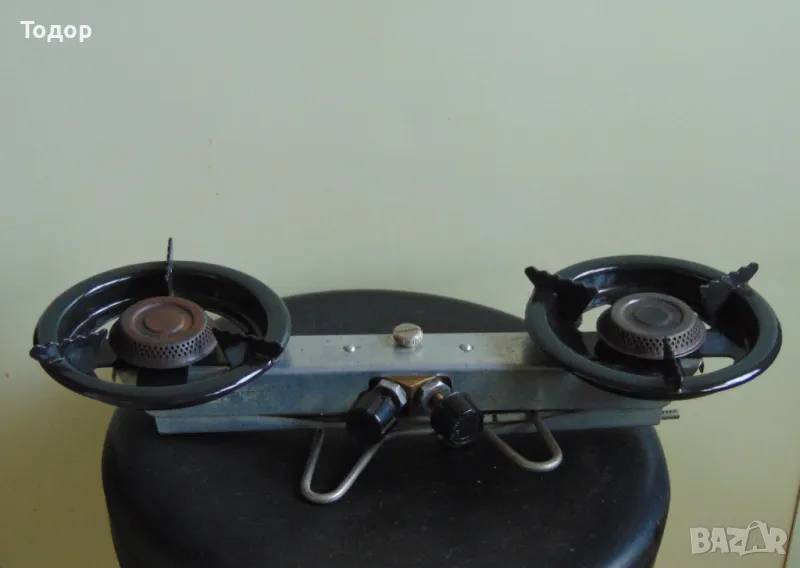 Двоен газов котлон, снимка 1