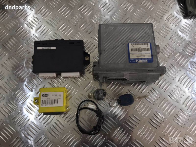 Компютър Fiat Marea,1.9JTD,1997г.,/комплект/, снимка 1