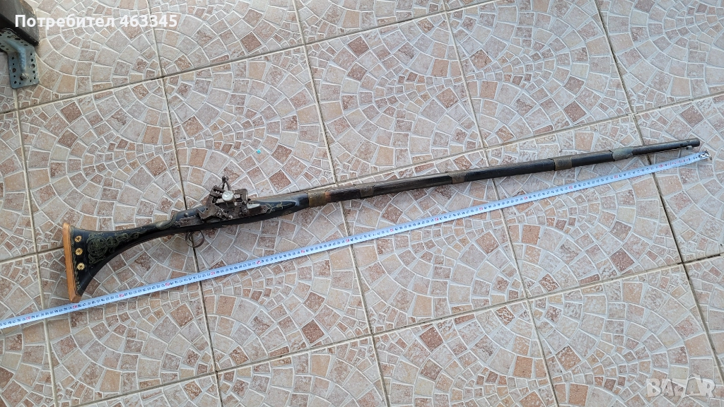 Пушка, кремъклийка, шишане, бойлия, снимка 1