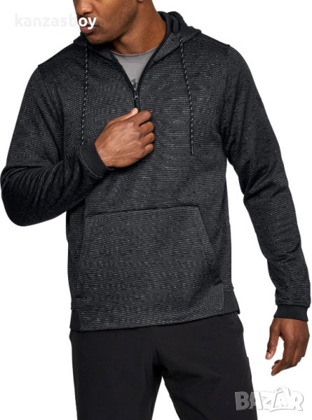 Under Armour Mens AF ICON 1/4 ZIP PO Fleece Top - страхотно мъжко горнище ХЛ, снимка 1