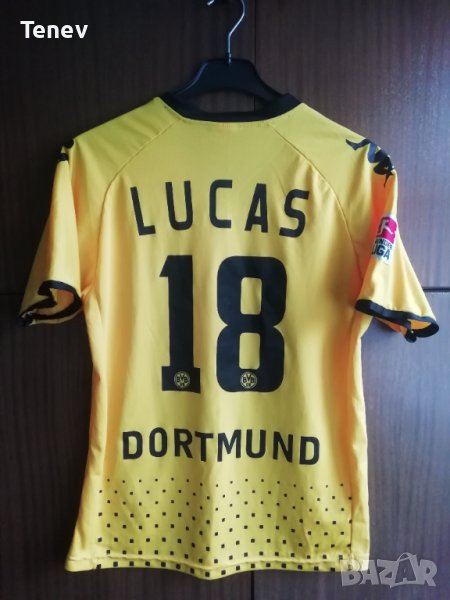 Borussia Dortmund Lucas #18 Kappa футболна тениска фланелка размер М Борусия Дортмунд , снимка 1