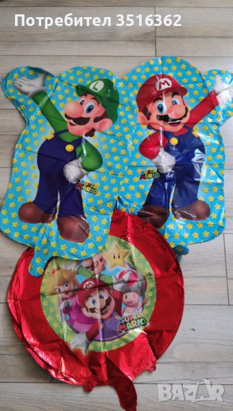 Фолиеви балони Супер Марио и Луиджи, снимка 1