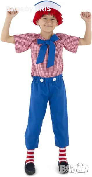 Костюм за карнавал за момчета - комплект с престилка и шапка, снимка 1
