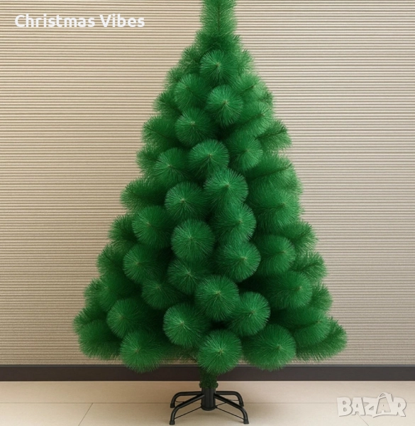 Коледно борче със зелени връхчета, снимка 1