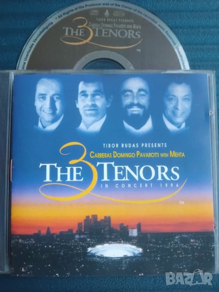 Carreras - Domingo - Pavarotti With Mehta – The 3 Tenors In Concert, снимка 1