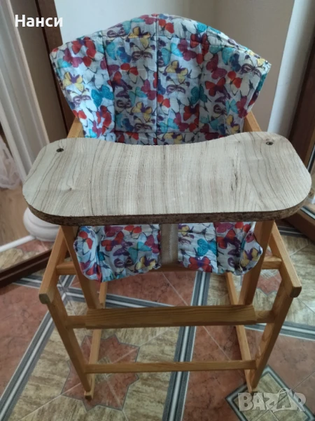 Столче за хранене 2 в 1, снимка 1