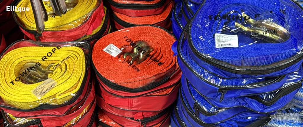 Въже колан за теглене, 5,8 или 10 тона, дължина 4м, снимка 1