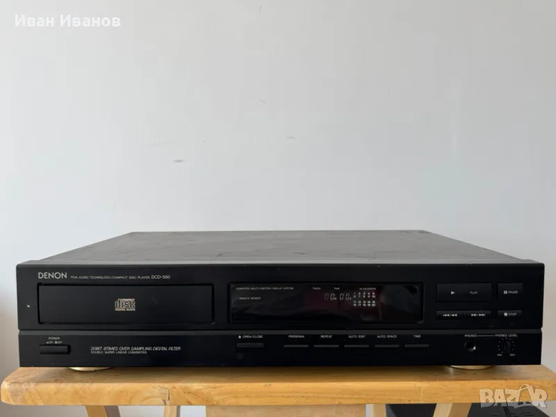 Компакт диск плейър Denon DCD 560 от 1990-1991, снимка 1
