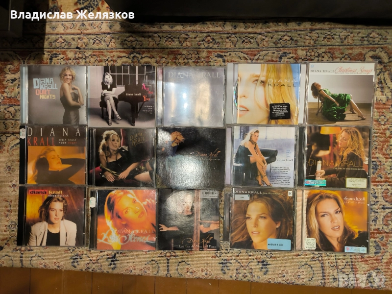 15 броя оригинални компакт диска на Diana Krall, снимка 1