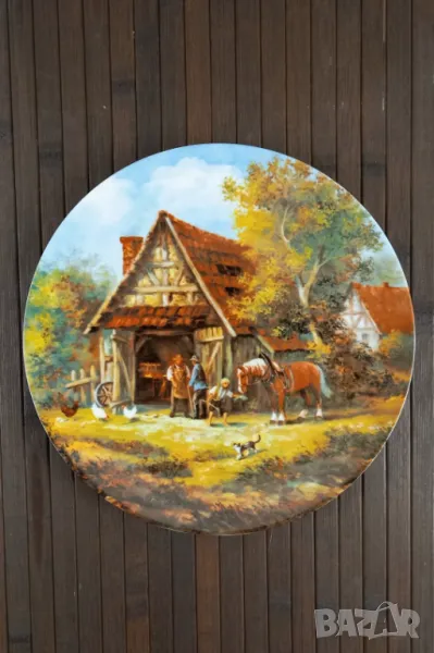 Две декоративни чинии - Bareuther Waldsassen, Германия, снимка 1