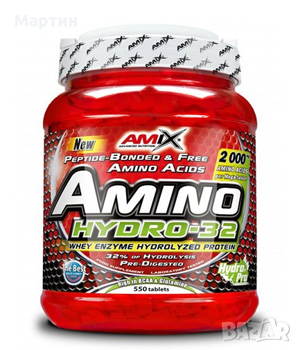 AMIX Amino HYDRO-32 / 550 Tabs., снимка 1