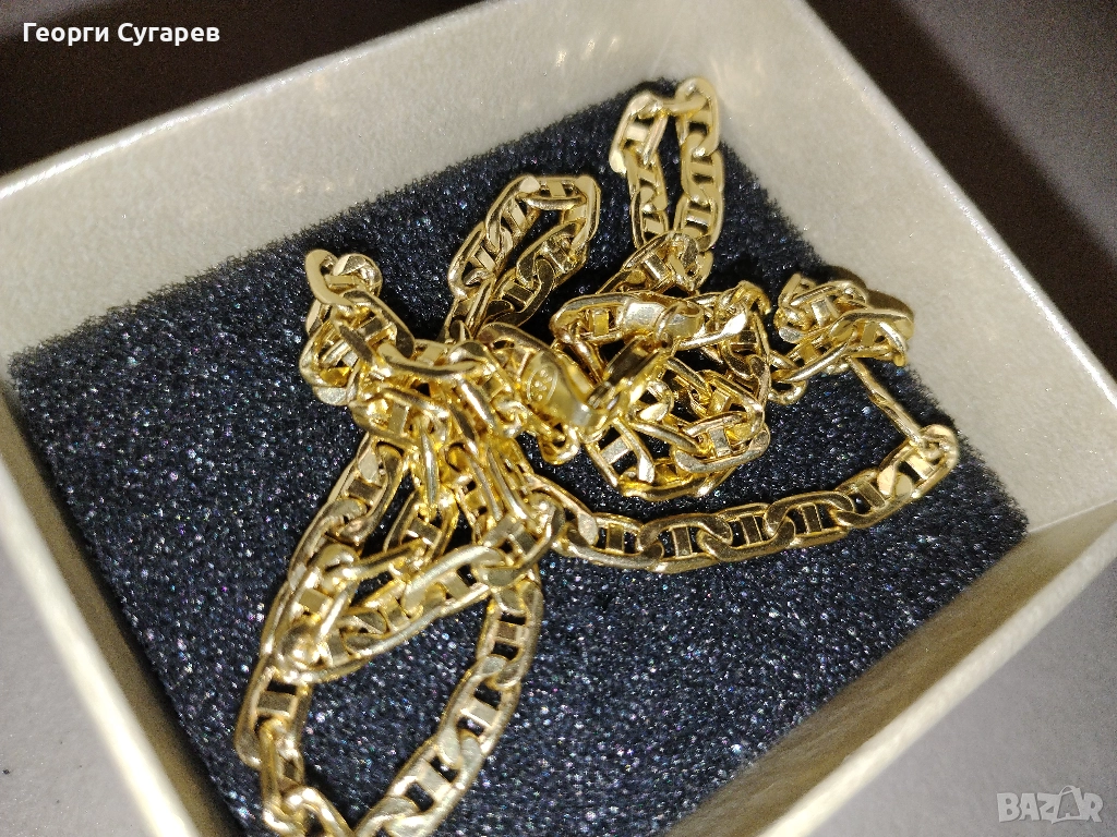 Злстно ланче 14к, снимка 1