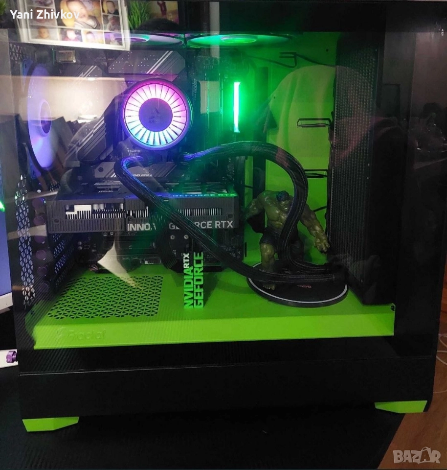 Видео карта Inno3D GeForce RTX 5060 8GB TWIN X2 DLSS 4, снимка 1