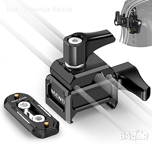 Нов HDMI Кабелен Фиксатор с NATO Скоба за SmallRig NEEWER Клетки, снимка 1