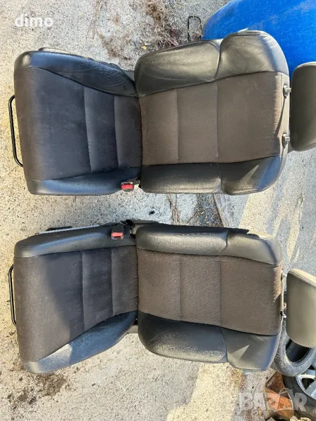 седалки  , полукожен салон за Honda Accord 8 VIII седан кожен комплект с корите, снимка 1