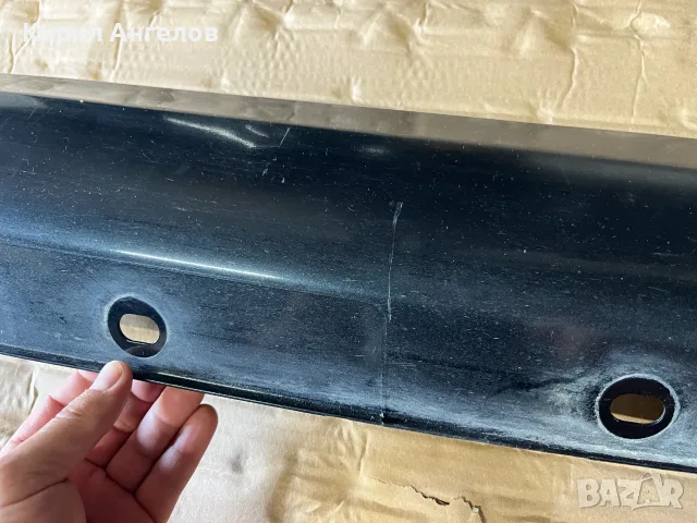 Десен праг Avantgarde за Mercedes C-class W203 седан (цвят 189), снимка 5 - Части - 56057108